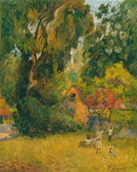 Huts under the Trees